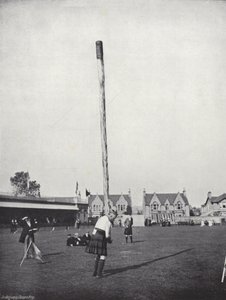 Inverness Gathering, kastning af Caber af J. Benjamin Stone