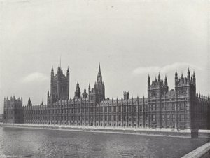 Palace of Westminster af J. Benjamin Stone