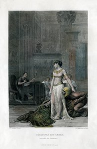 Cleopatra og Cæsar Antony og Cleopatra, 1800-tallet