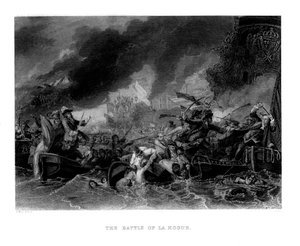 Slaget ved La Hogue, 1692, 1860