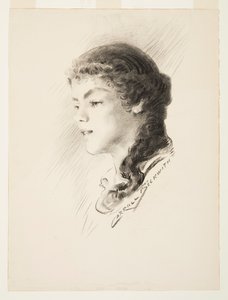 Portræt, muligvis Elizabeth Vail