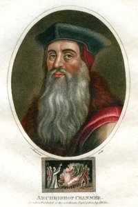 Ærkebiskop Cranmer, 1816. af J. Chapman