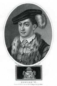 Edward VI, konge af England, 1804. af J. Chapman