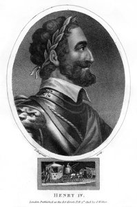 Henrik IV, konge af Frankrig, 1805. af J. Chapman