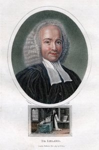 John Leland, engelsk presbyteriansk minister fra det 18. århundrede og forfatter til teologiske værker, 1813.