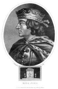 Kong Johannes 1167-1216, 1804. af J. Chapman