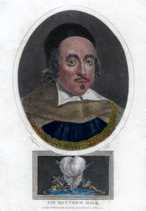 Sir Matthew Hale, Lord Chief Justice of England fra det 17. århundrede, 1808. af J. Chapman