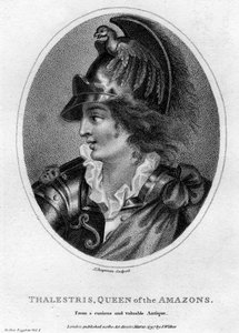 Thalestris, mytisk dronning af Amazonerne, 1797.