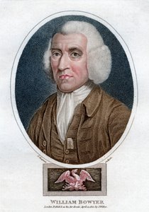 William Bowyer, engelsk bogtrykker og litterær redaktør fra det 18. århundrede, 1800. af J. Chapman