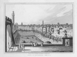 Bethesda pool. John. 5. 2., 1830 af J. Clarke