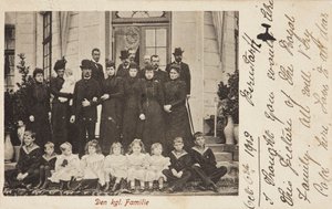 Den danske kongefamilie af J. Peterson and Co