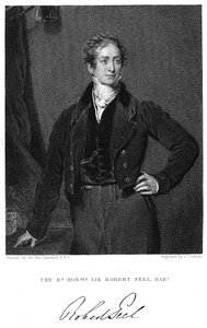 Robert Peel, britisk statsmand fra det 19. århundrede