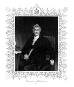 Thomas Clarkson, engelsk politiker og anti-slaveriforkæmper, 1800-tallet.