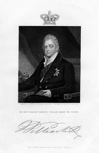 William IV, konge af Storbritannien, 1800-tallet.