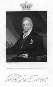 William IV af Storbritannien, 1800-tallet. af J. Cochran