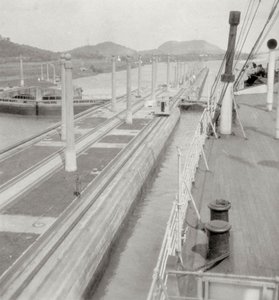 SS Orbita, Panamakanalen, Panama, 20. århundrede