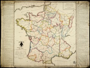 Et nyt geografisk tidsfordriv, der viser en komplet tur gennem Frankrig, respektfuldt tilegnet med tilladelse til den højærværdige Lady Georgiana Cavendish af J. Enouy
