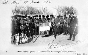 1. regiment af den franske fremmedlegion, Sidi Bel Abbes, Algeriet, 1906