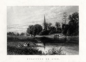 Stratford on Avon, England, 1883 af J. Godfrey