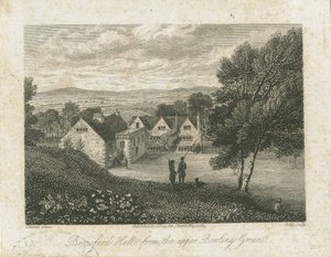 Dovedale - Beresford Hall: stålgravering, nd [1815] (tryk)