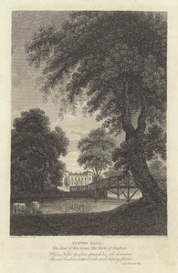 Robert Bloomfield, digter: Euston Hall (gravering) af J. Greig
