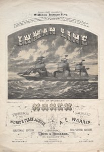 Inman Line marts af J. H. Bufford