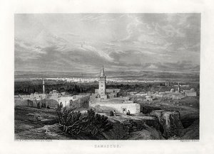 Damaskus, Syrien, 1800-tallet