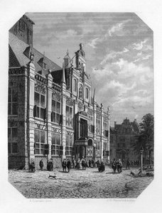 Rådhuset i Delft, Holland, 1620 c1870.