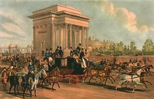 Hyde Park Corner, c1838.