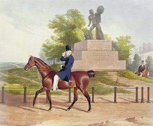 A View in Hyde Park, indgraveret af J. Wilson, 1852 af J. Harrison