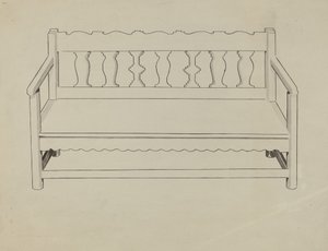 Kirkestol af J. Henry Marley