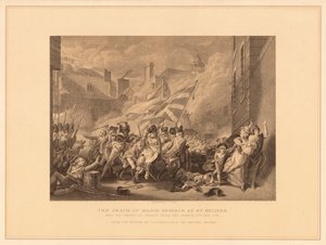 Major Peirsons død i St. Heliers, 1781 1878