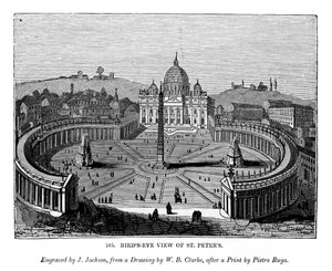 St. Peters i fugleperspektiv, 1843
