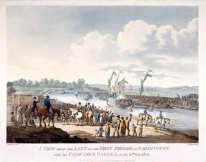 Bayswater, Paddington, London, 1801 af J Jeakes