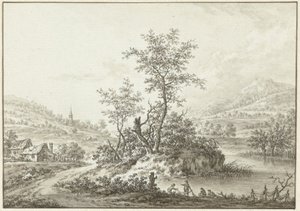 Landskab af J. Krausz
