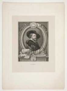 Portræt af Peter Paul Rubens af J. L. Benoist