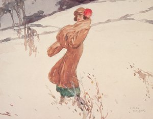 In The Snow (wc på papir) af J. MacWilson