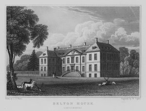 Belton House, Lincolnshire (gravering)