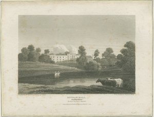 Enville Hall: gravering, nd [c 1814] (tryk) af John Preston Neale