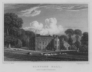 Glendon Hall, Northamptonshire af John Preston Neale