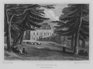 Offchurch, Warwickshire (gravering) af John Preston Neale