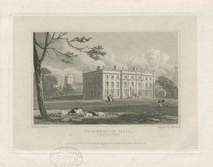 Swynnerton Hall: gravering, nd [c 1821] (tryk)