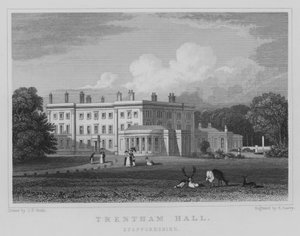 Trentham Hall, Staffordshire (gravering)