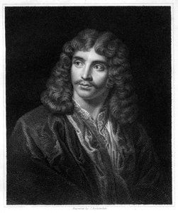Moliere, fransk teaterforfatter, instruktør og skuespiller, 1833.