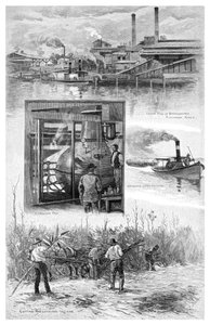 Sukkerindustrien, Richmond River, New South Wales, Australien, 1886.