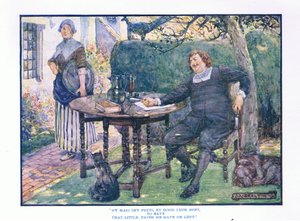 My maid (My Prue), ved held og lykke sendt, fra engelsk litteratur pub.af T C & EC Jack, ca. 1920