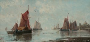 Fiskerbåde af J. Racie