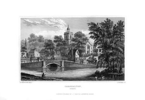 Carshalton, Surrey, 1829. af J. Rogers