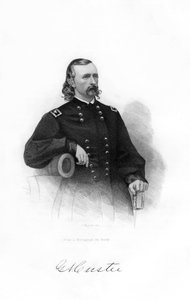 General George Armstrong Custer, US Union Army kavalerikommandant, 1862-1867.
