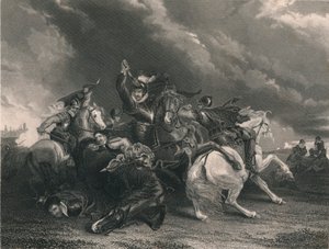 Sir William Russell ved slaget ved Zutphen, 1586, c1830
